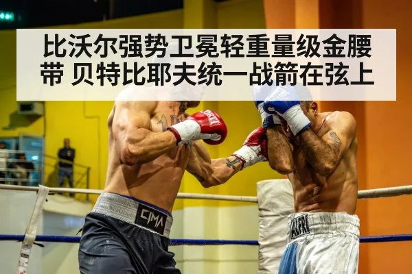 比沃尔强势卫冕轻重量级金腰带 贝特比耶夫统一战箭在弦上
